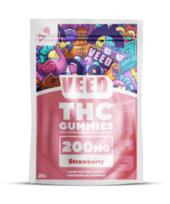Strawberry Delta 9 THC Gummies 10mg – THC Edibles in Australia for Relaxation and Sweet Berry Flavor